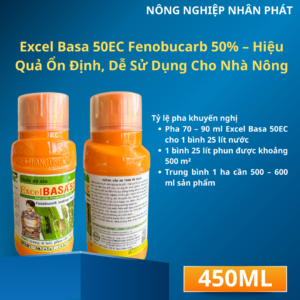 Excel Basa 50EC Fenobucarb 50% – Hiệu Quả Ổn Định, Dễ Sử Dụng Cho Nhà Nông